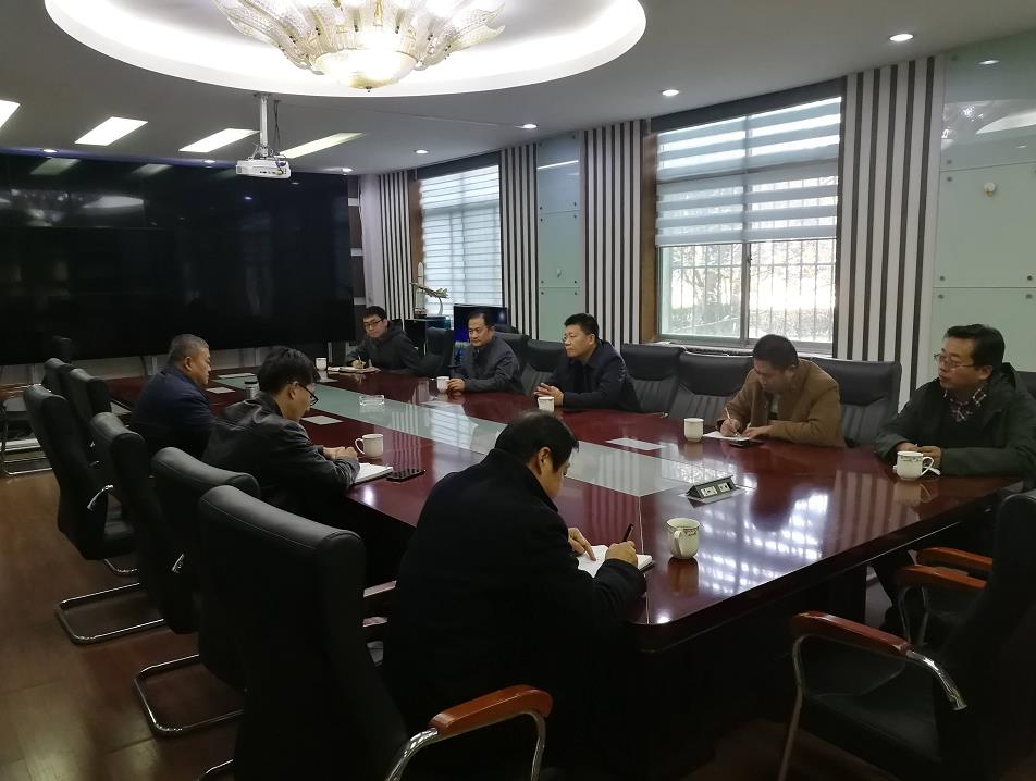 济南市长清区副区长丁勇来山东博富体育集团调研