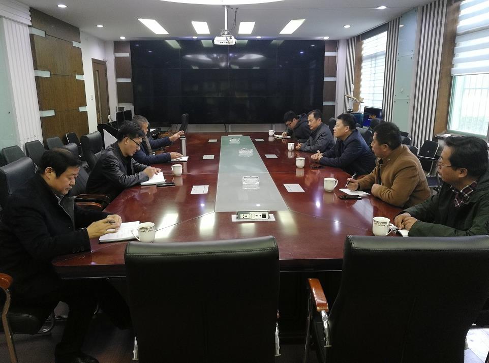 济南市长清区副区长丁勇来山东博富体育集团调研