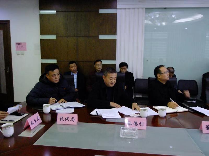 济南市民营经济发展局局长靳磊到博富体育集团调研