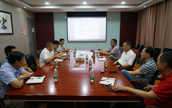 区政协主席张昭森到博富体育集团调研
